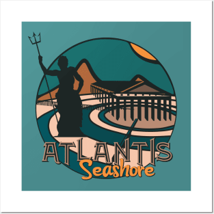 Atlantis Seashore Posters and Art